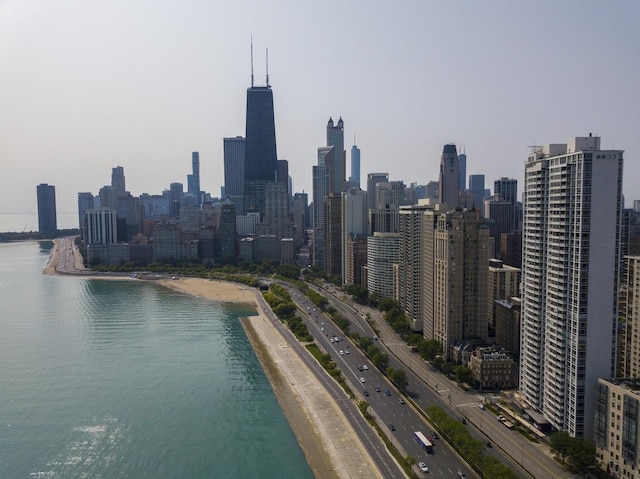 1300 N Astor St Unit 26C, Chicago, IL 60610 - skyline view with expansive beach