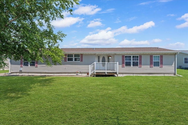 510 W Rhodes St, Thomasboro, IL 61878 - back of property featuring a yard