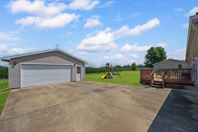 510 W Rhodes St, Thomasboro, IL 61878 - view of detached garage