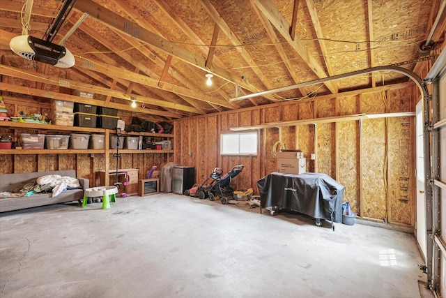 510 W Rhodes St, Thomasboro, IL 61878 - garage with a garage door opener