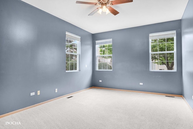 1422 Citadel Dr Unit 0, Joliet, IL 60435 - spare room with a ceiling fan and carpet floors