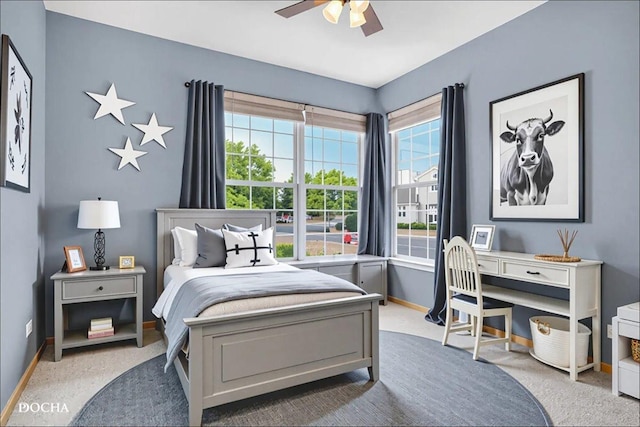 1422 Citadel Dr Unit 0, Joliet, IL 60435 - bedroom featuring carpet and ceiling fan
