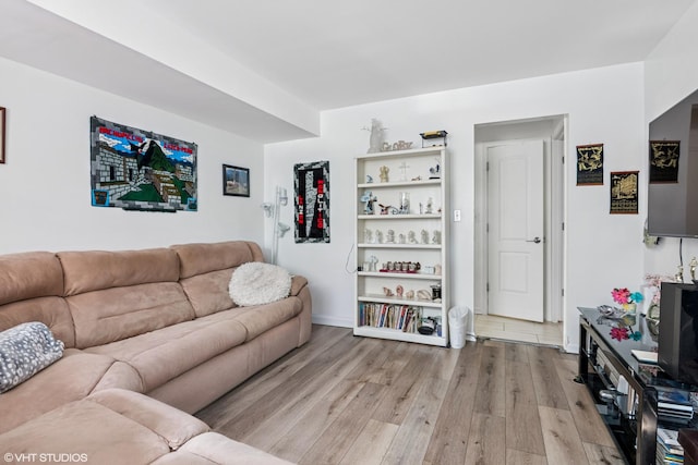 201 Hidden Creek Ln Unit 201, North Aurora, IL 60542 - living area featuring light wood finished floors