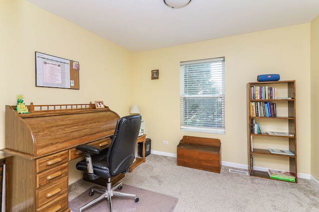 3707 Bowie Ct, Joliet, IL 60435 - office featuring baseboards and carpet flooring