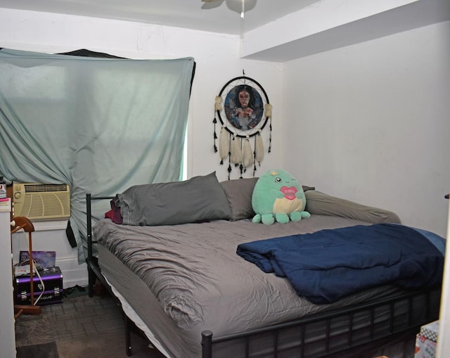 516 Clifton Dr, Round Lake Park, IL 60073 - bedroom featuring cooling unit and a ceiling fan
