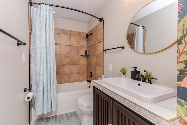 2003 Tracy Dr Unit 1, Bloomington, IL 61704 - full bathroom with shower / tub combo with curtain and vanity