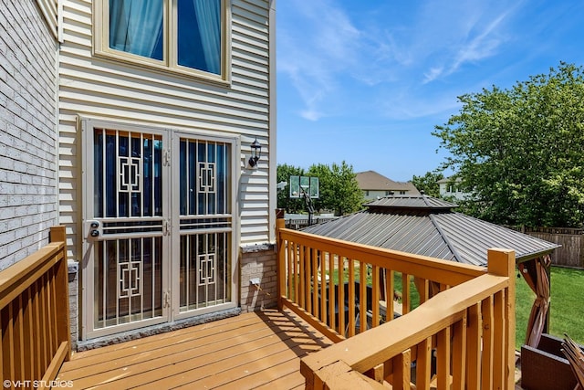 11 Carrington Ct, Hazel Crest, IL 60429 - view of deck