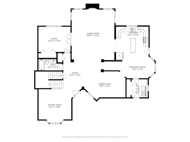 11 Carrington Ct, Hazel Crest, IL 60429 - view of home floor plan