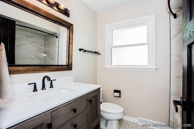 824 62nd St, Downers Grove, IL 60516 - bathroom featuring vanity and a shower