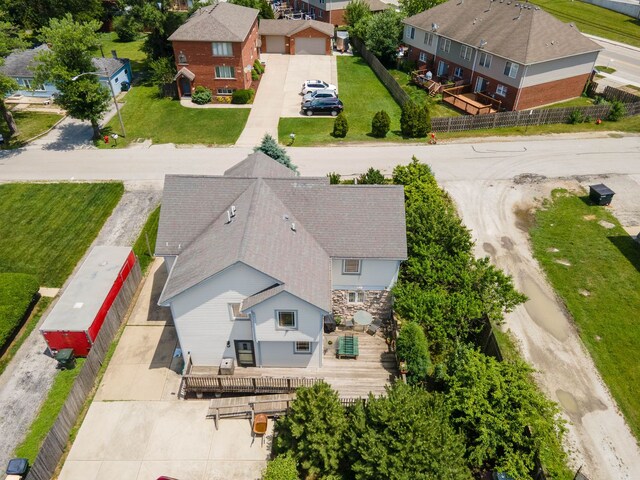 7842 S Blazer Ave, Justice, IL 60458 - aerial view of residential area