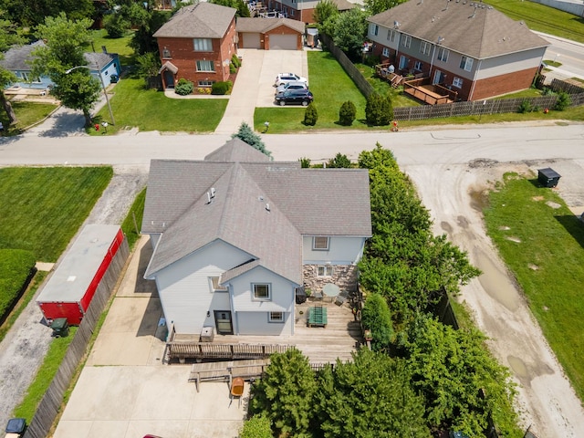 7842 S Blazer Ave, Justice, IL 60458 - aerial view of residential area