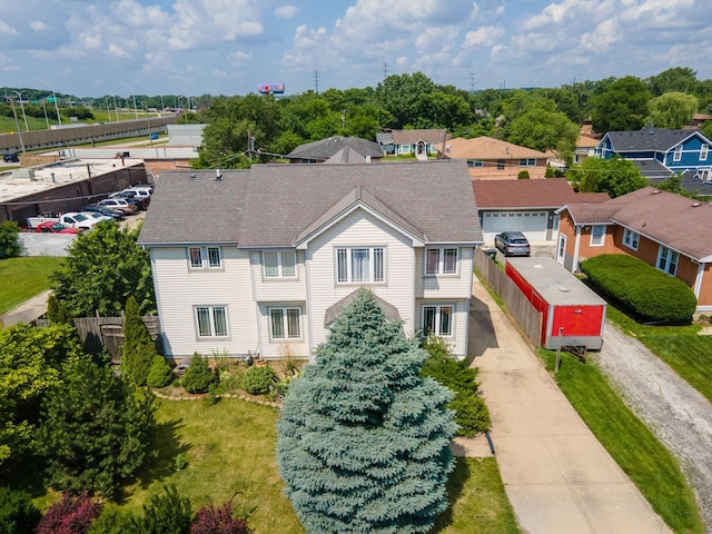 7842 S Blazer Ave, Justice, IL 60458 - bird's eye view