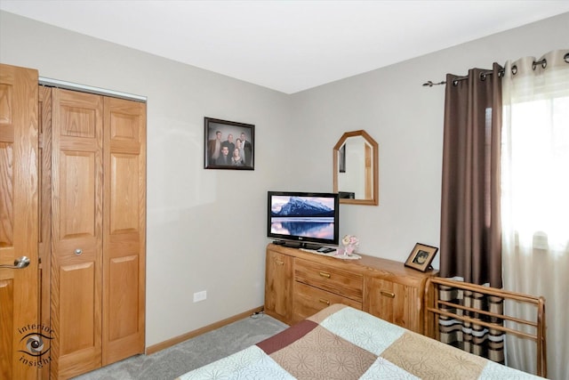 16529 Edgewood Dr, Plainfield, IL 60544 - bedroom with light carpet and baseboards