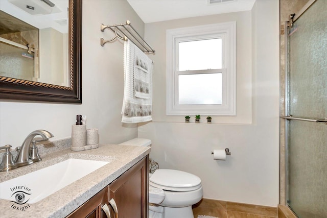 16529 Edgewood Dr, Plainfield, IL 60544 - bathroom with a stall shower and vanity