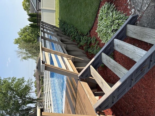 16529 Edgewood Dr, Plainfield, IL 60544 - exterior view of stairs