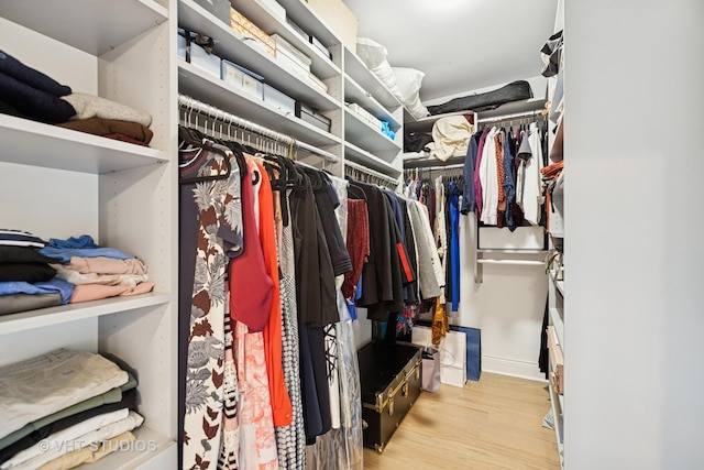 3118 River Falls Dr, Northbrook, IL 60062 - spacious closet featuring wood finished floors