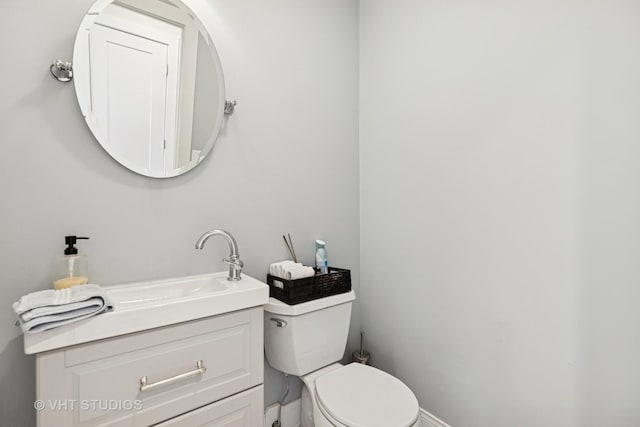 3118 River Falls Dr, Northbrook, IL 60062 - half bathroom featuring toilet and vanity