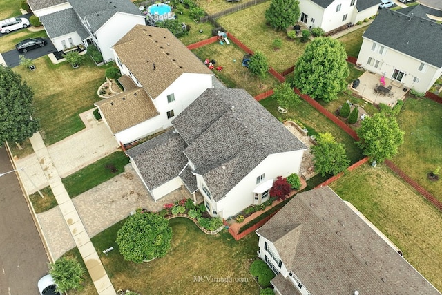2943 Heather Ln, Montgomery, IL 60538 - aerial perspective of suburban area