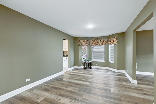 2943 Heather Ln, Montgomery, IL 60538 - spare room with light wood-type flooring and recessed lighting