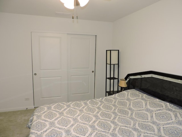 516 Wolverine Dr, Aurora, IL 60502 - bedroom with carpet floors and a closet