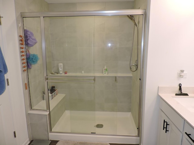 516 Wolverine Dr, Aurora, IL 60502 - bathroom with a shower stall and vanity