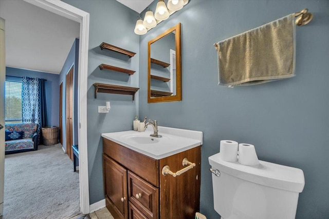 724 Colorado Ct Unit 724, Carol Stream, IL 60188 - bathroom featuring vanity and toilet