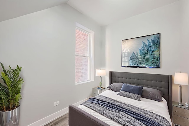 5359 S Marshfield Ave, Chicago, IL 60609 - bedroom with wood finished floors and vaulted ceiling