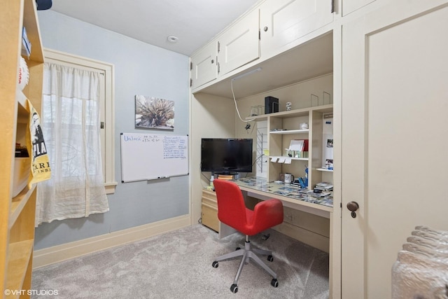 710 W Downer Pl, Aurora, IL 60506 - home office featuring carpet and baseboards