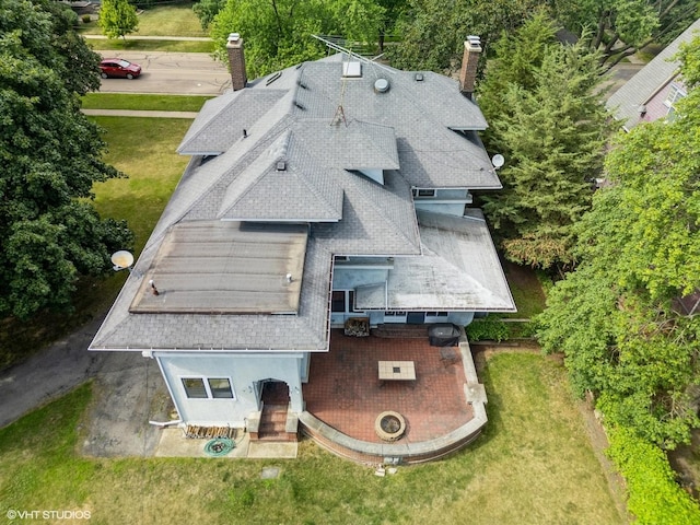 710 W Downer Pl, Aurora, IL 60506 - aerial view of property and surrounding area