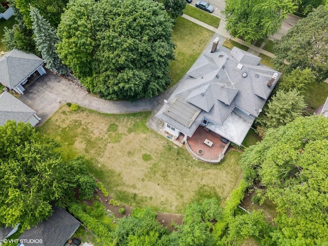 710 W Downer Pl, Aurora, IL 60506 - aerial view of property and surrounding area
