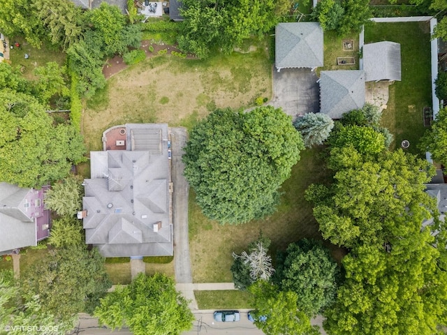 710 W Downer Pl, Aurora, IL 60506 - bird's eye view