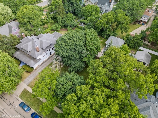 710 W Downer Pl, Aurora, IL 60506 - aerial perspective of suburban area