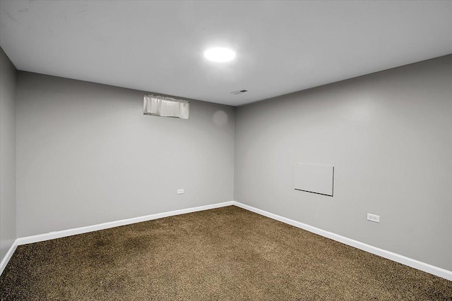 22255 Merrill Ave, Sauk Village, IL 60411 - unfurnished room featuring baseboards and carpet