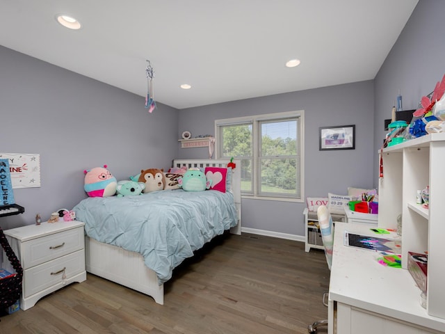 1213 Prairie Ave, Barrington, IL 60010 - bedroom featuring wood finished floors and recessed lighting