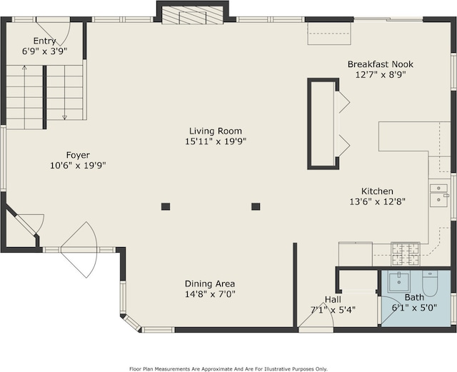 1213 Prairie Ave, Barrington, IL 60010 - view of home floor plan