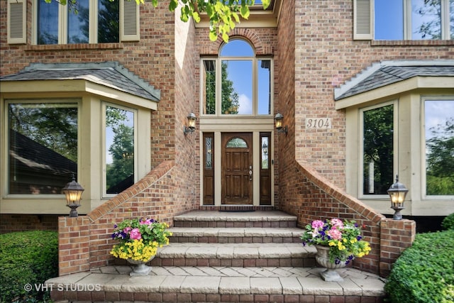 3104 Royal Fox Dr, Saint Charles, IL 60174 - view of exterior entry featuring brick siding