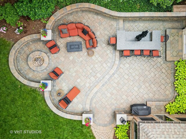 3104 Royal Fox Dr, Saint Charles, IL 60174 - bird's eye view