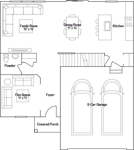 408 S Joliet St, Maple Park, IL 60151 - view of room layout