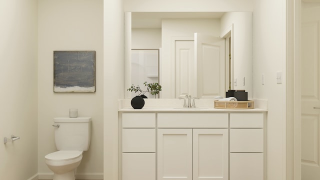 408 S Joliet St, Maple Park, IL 60151 - bathroom with vanity and toilet