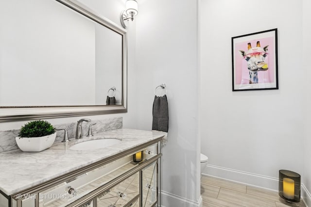 1200 Green Bay Rd, Glencoe, IL 60022 - bathroom featuring baseboards and vanity
