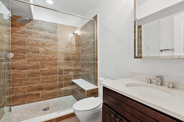 1200 Green Bay Rd, Glencoe, IL 60022 - full bathroom featuring vanity and a tile shower