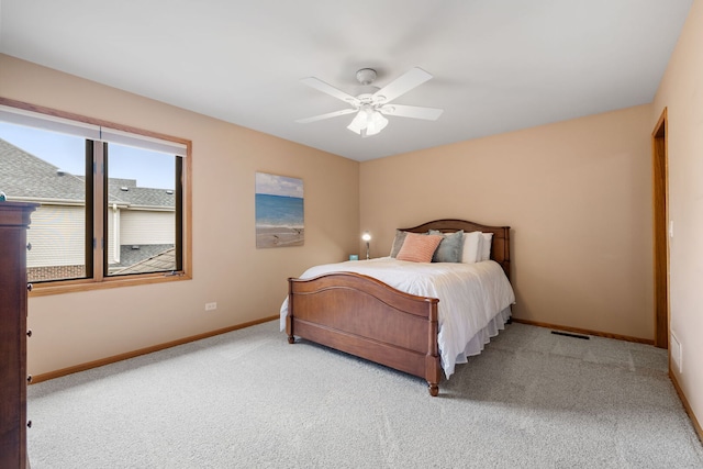 2717 Meadow Path, New Lenox, IL 60451 - bedroom featuring carpet flooring and a ceiling fan