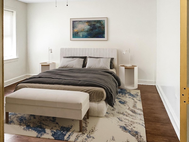 8008-8010 S Honore St, Chicago, IL 60620 - bedroom with wood finished floors and baseboards