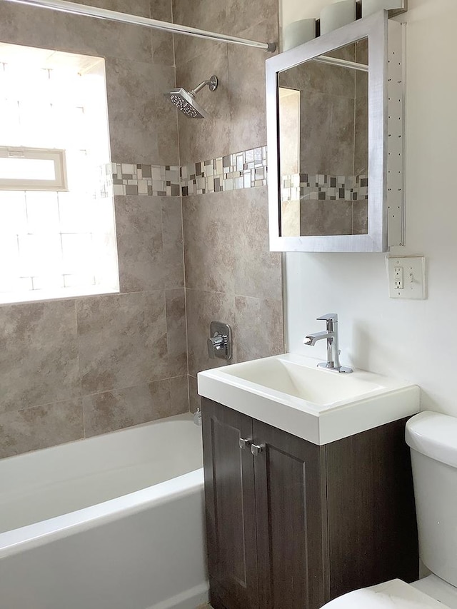 8008-8010 S Honore St, Chicago, IL 60620 - full bath with vanity and shower / washtub combination