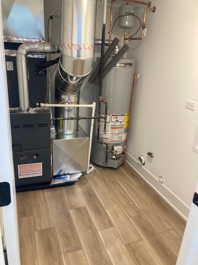 939 Saddle Ridge Dr, Joliet, IL 60432 - utilities with gas water heater and heating unit