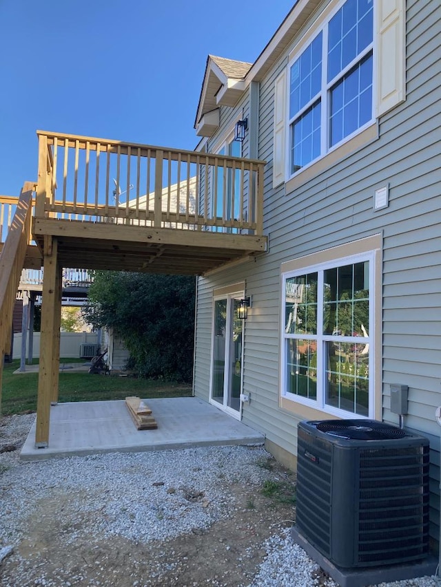 939 Saddle Ridge Dr, Joliet, IL 60432 - view of patio / terrace featuring a wooden deck