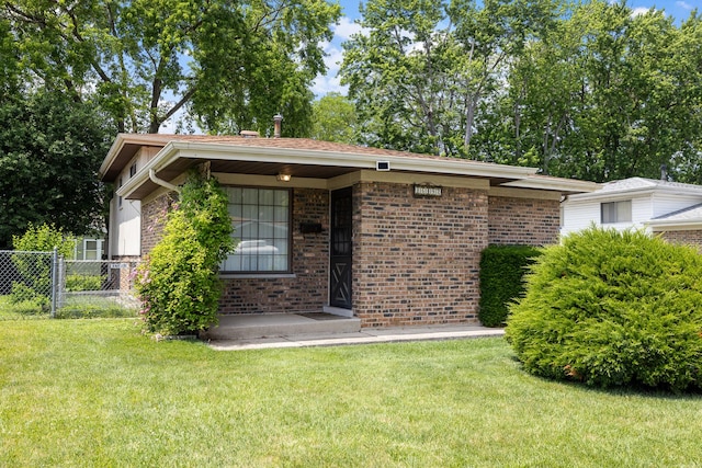 16492 Brockton Ln, Oak Forest, IL 60452 - ranch-style house featuring brick siding