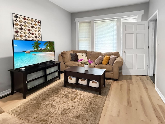1140 S Harvey Ave, Oak Park, IL 60304 - living room featuring wood finished floors