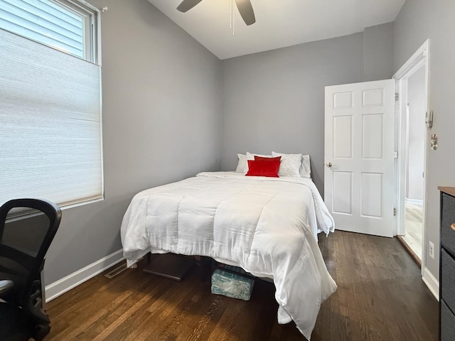 1140 S Harvey Ave, Oak Park, IL 60304 - bedroom featuring wood finished floors and ceiling fan