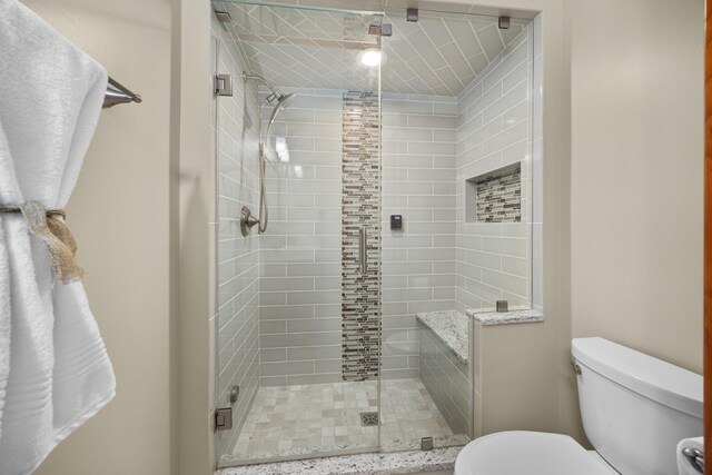 4416 Seeley Ave, Downers Grove, IL 60515 - bathroom featuring a shower stall